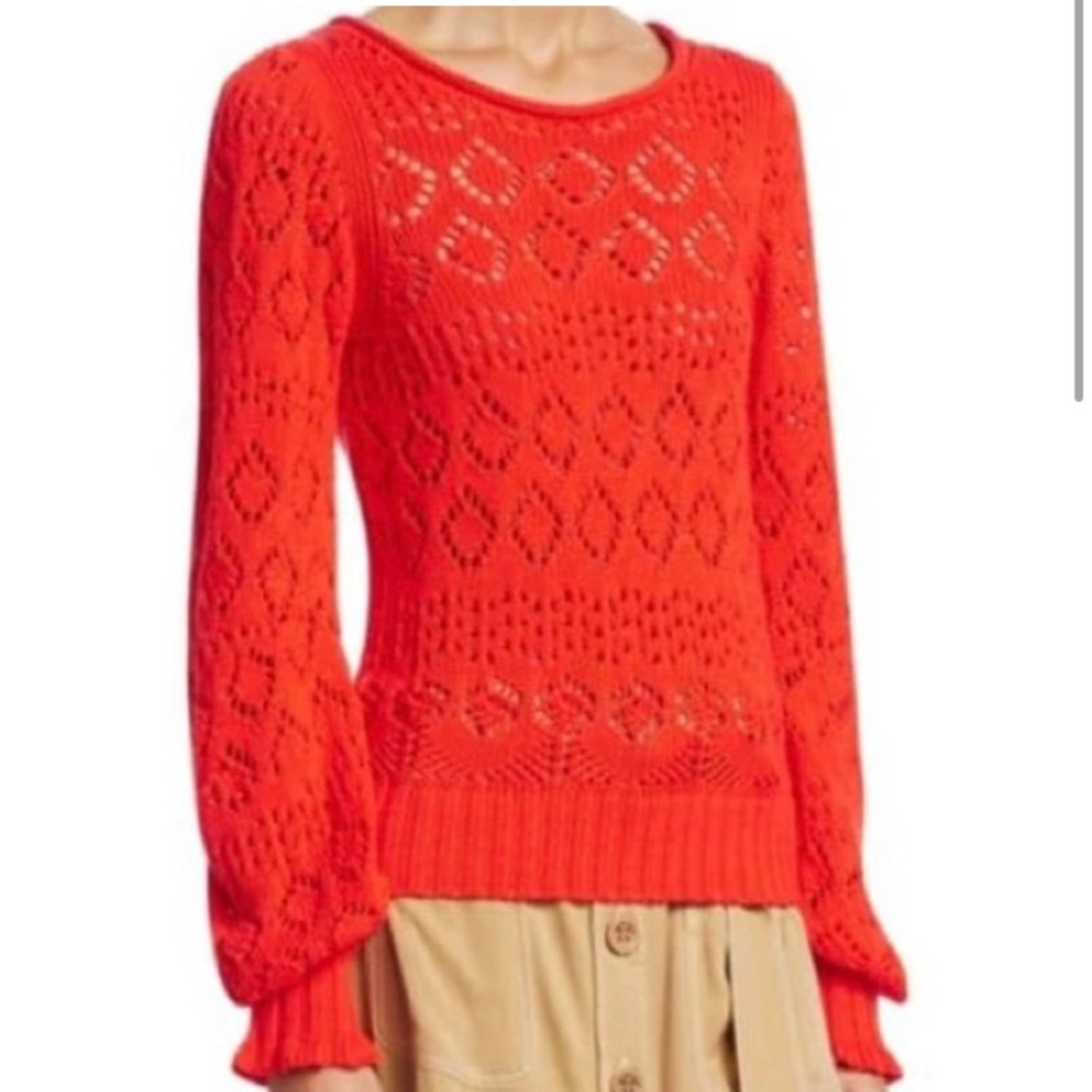 See By Chloe Orange Sweater S